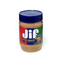 Jif Extra Crunchy Peanut Butter 16oz Jar