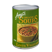 Amy's Organic Lentil Vegetable Soup 14.5oz Can