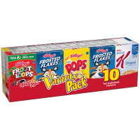Kellogg's Cereal Variety Pak 10CT 9.63oz PKG