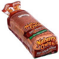Nature's Own 100% Whole Wheat Bread 20oz PKG
