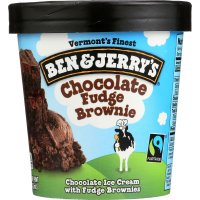Ben & Jerry's Ice Cream Chocolate Fudge Brownie 1 Pint