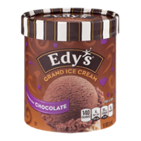 Edy's Ice Cream Chocolate 48oz CTN