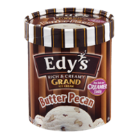 Edy's Ice Cream Butter Pecan 48oz (1.5 Qt)