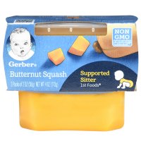 Gerber 1st Foods Squash All Natural 2.5oz 2PK