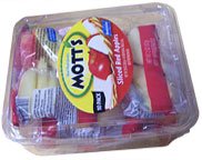Mott's Sliced Red Apples 10 Bags 2oz Each product image
