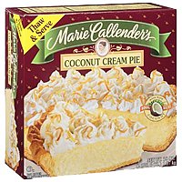 Marie Callender's Coconut Cream Pie 38oz PKG