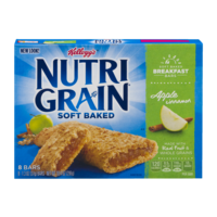 Kellogg's Nutri-Grain Cereal Bars Apple Cinnamon 8CT 10.4oz Box product image