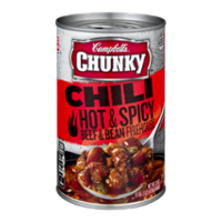 Campbell's Chunky Chili Beef With Beans Firehouse 19oz Can