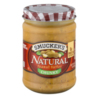 Smucker's Natural Peanut Butter Chunky 16oz Jar