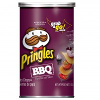 Pringles Potato Crisps Barbecue Grab & Go! Stack 2.5oz