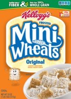Kellogg's Frosted Mini Wheats Cereal 24oz Box