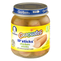 Gerber Graduates Lil Sticks Chicken Sticks 2.5oz Jar