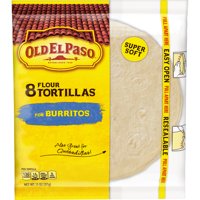 Old El Paso Flour Tortillas Burrito Size 8CT 11oz PKG