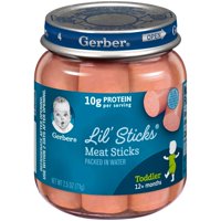 Gerber Graduates Lil Sticks Meat Sticks 2.5oz Jar