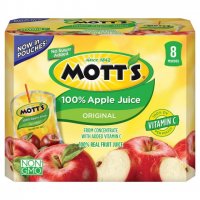 Mott's 100% Apple Juice 8CT of 6.75oz Pouches product image