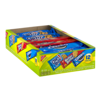 Nabisco Cookies Singles Chips Ahoy,Oreo and Nutter Butter Variety Pack 12CT 1lb 5.2oz Tray product image