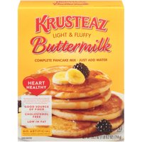 Krusteaz Buttermilk Heart Healthy Pancake Mix 28oz Box
