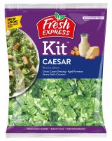 Fresh Express Caesar Salad Kit Complete With Dressing 7.6oz Bag