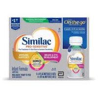 Similac Sensitive Infant Formula Ready To Feed with Iron for Fussiness & Gas 6PK of 8oz BTLS product image