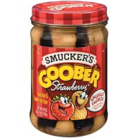 Smucker's Goober Peanut Butter and Strawberry Jelly 18oz Jar