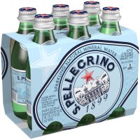 San Pellegrino Sparkling Water 6 Pack 8.45oz Bottles