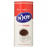 N Joy Pure Cane Sugar Granulated 22oz Canister