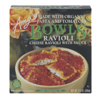 Amy's Bowls Cheese Ravioli with Organic Pasta and Tomatoes 9.5oz PKG