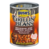 Bush's Grillin Beans Bourbon & Brown Sugar 22oz Can product image