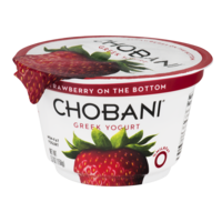 Chobani Non-Fat Greek Yogurt Strawberry 5.3oz Cup