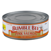 Bumble Bee Pink Salmon in Water 5oz Can