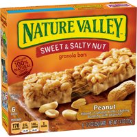 Nature Valley Sweet & Salty Nut Peanut Granola Bars 6 Bars 7.4oz