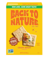 Back To Nature Crispy Wheat Crackers 8oz Box