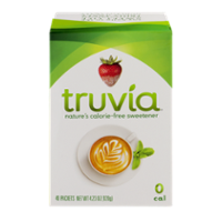 Truvia Sweetener 40 Packet Count Box
