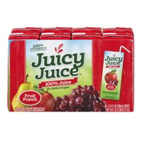 Juicy Juice 100% Juice Fruit Punch 8CT of 6.75oz EA