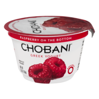 Chobani Non-Fat Greek Yogurt Raspberry 5.3oz Cup