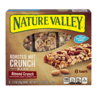 Nature Valley Roasted Nut Brittle Almond Crunch 1.2oz Bars 6Count Box