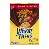 Nabisco Wheat Thins Crackers Sundried Tomato & Basil 15oz Box