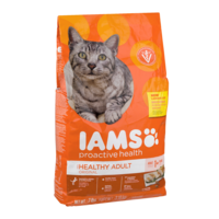 Iams Healthy Adult Dry Cat Food Original Formula with Chicken 8LB Bag