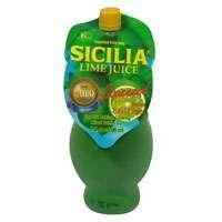 Sicilia Lime Juice 4oz Squeeze Bottle