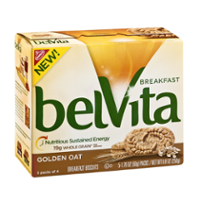 Nabisco belVita Golden Oat Breakfast Biscuits 5 Packs Box