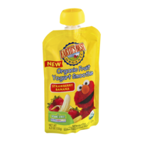 Earth's Best Organic Fruit Yogurt Smoothie Strawberry Banana 4.2oz Pouch
