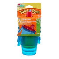First Years Take & Toss 7oz Spill Proof Sippy Trainer 4+m