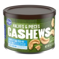 Store Brand Cashew Halves & Pieces Lightly Salted 8oz Can