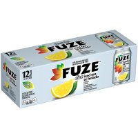Fuze Diet Iced Tea Drink with Lemon 12PK of 12oz Cans