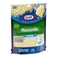 Kraft 2% Milk Shredded Mozzarella Cheese 7oz PKG product image