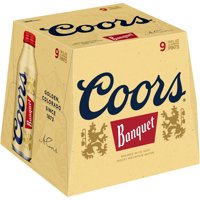Coors Banquet Beer 9CT 16oz Screw Top Aluminum Pint *ID Required*