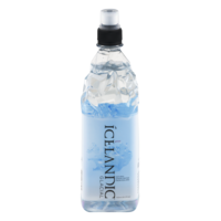 Icelandic Glacial Natural Spring Water 750ml Sports Bottles