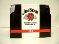 Jim Beam & Cola Premixed Can 6PK 355ml Cans *ID Required*