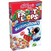 Kellogg's Froot Loops with Fruity Shaped Marshmallows 12.6 oz Box