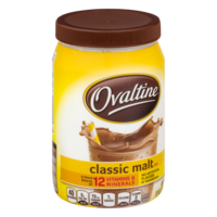 Ovaltine Classic Malt Mix 12oz Canister product image